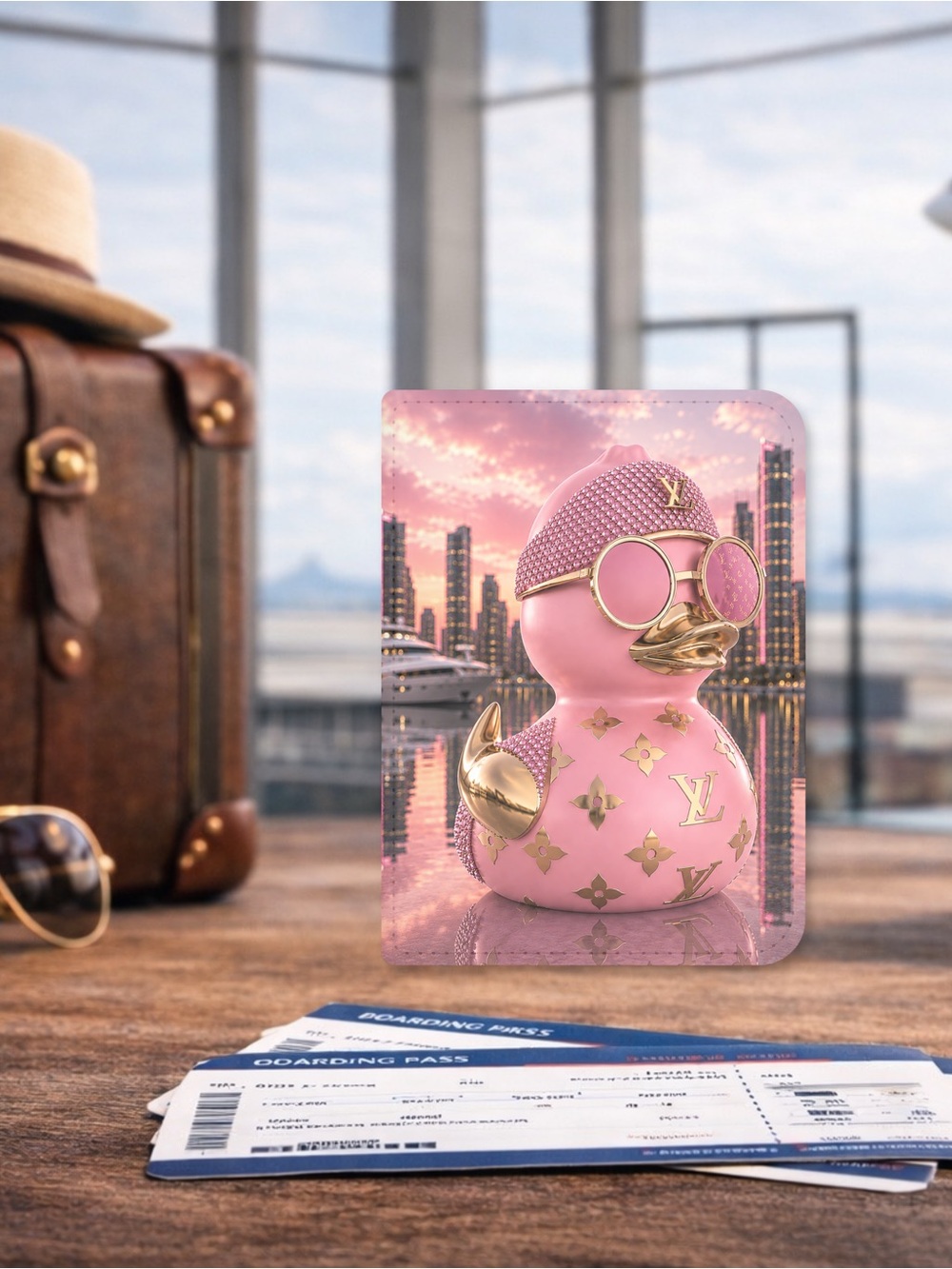 HANDMADE FASHION Passport and ID Holder - Picture 1 of 4